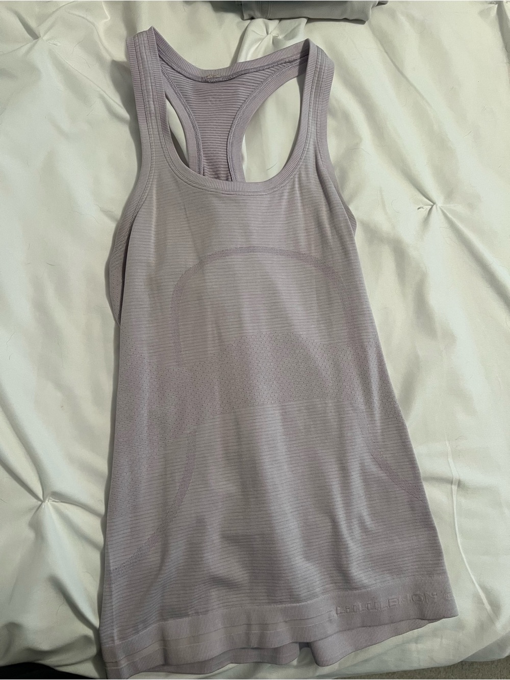 lululemon athletica Lavender Seamless Racerback Tank